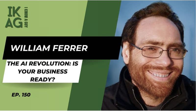 🎙️ CEO of Atlas Inspire, Will Ferrer, Shares How He Helps Businesses Embrace the Era of AI on the 150th Episode of the "I Know A Guy" Podcast (ikag.me).