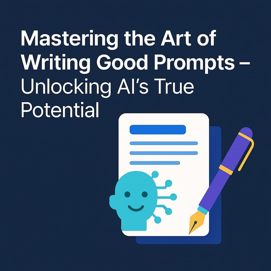 Mastering the art of writing good prompts