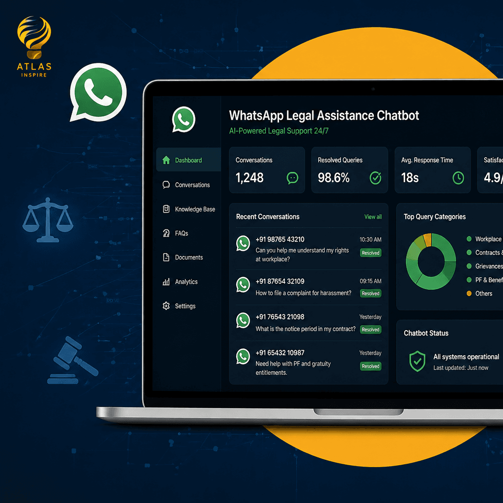 WhatsApp Legal Assistance Chatbot